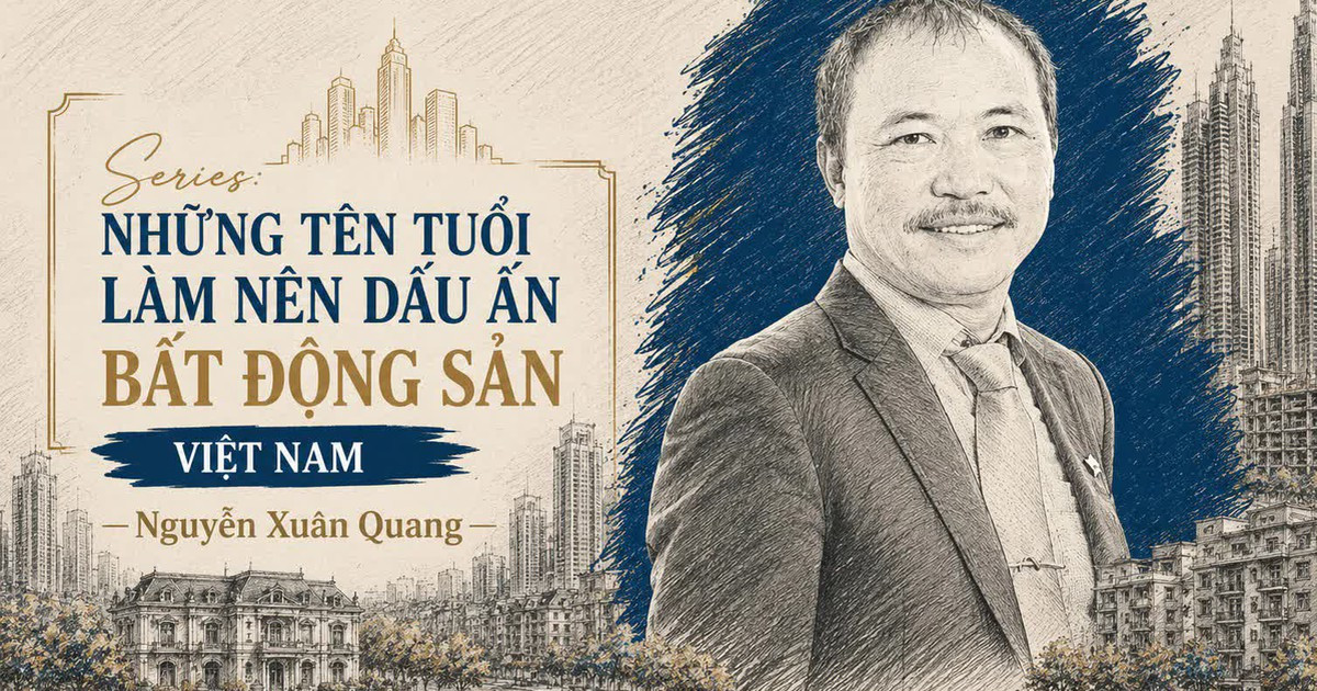Banner giới thiệu series chân dung ông Nguyễn Xuân Quang, Chủ tịch Nam Long